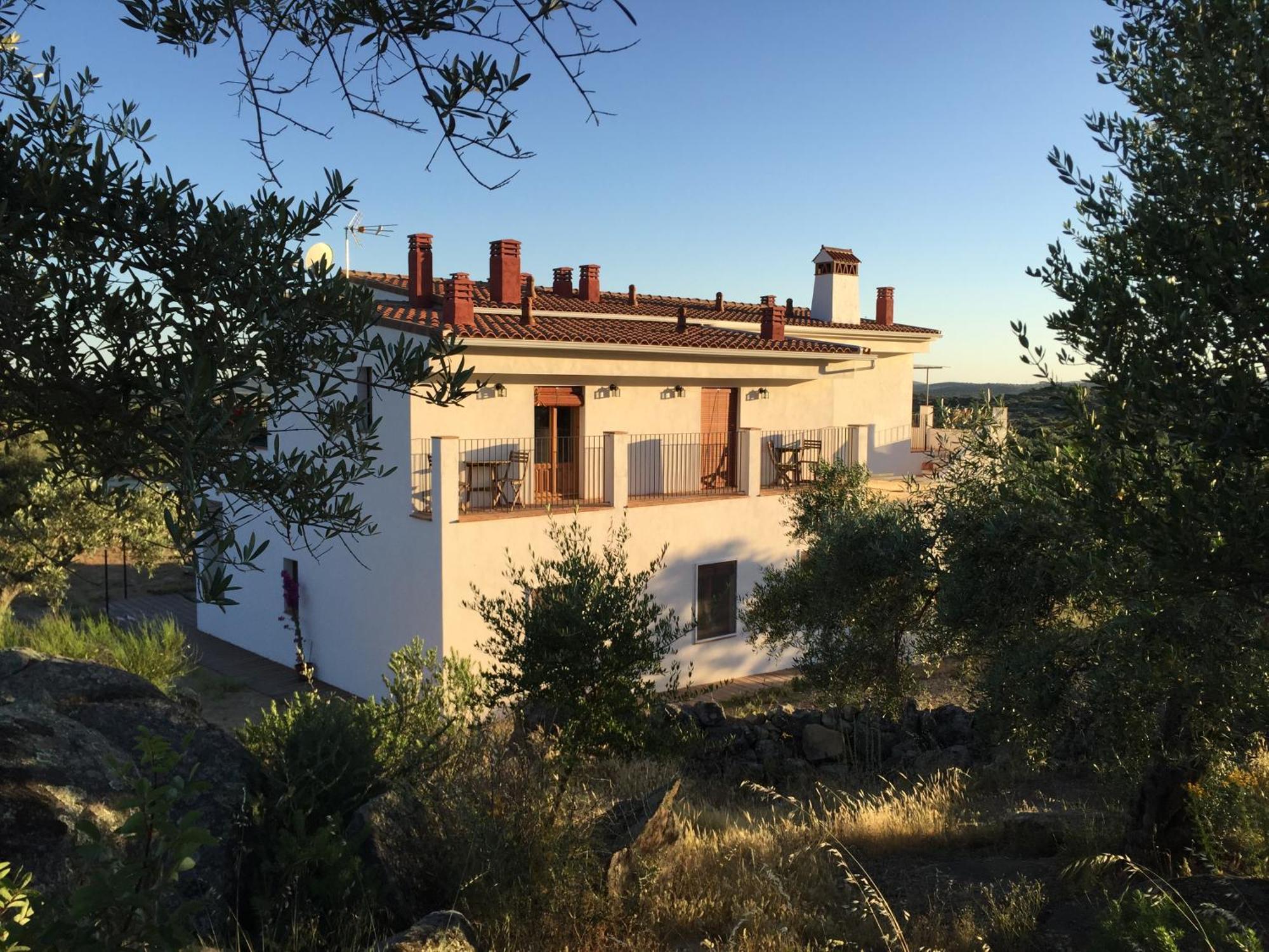 Casa Rural Flores Amarillas Almoharin Exteriör bild